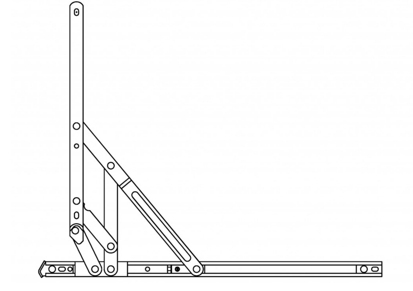Nico 16" Fire escape Hinges
