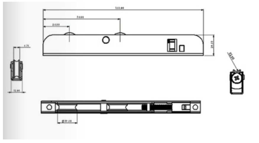 PVC Sliding Door Wheels