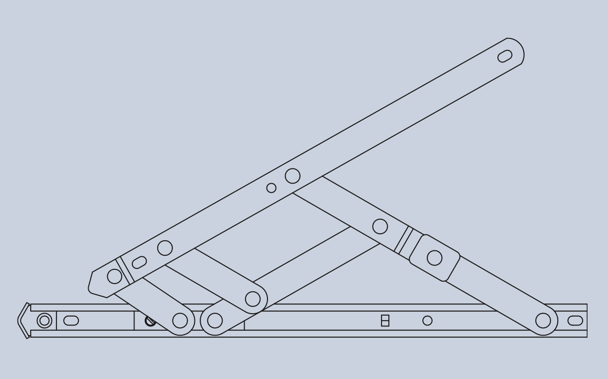 Nico 10" Standard Hinges