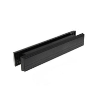 Munster Joinery Slimline letterbox Black