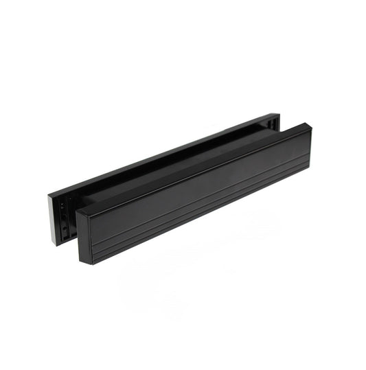 Munster Joinery Slimline letterbox Black