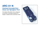 Assa Abloy Concealed Transom door closer Kit Hold open
