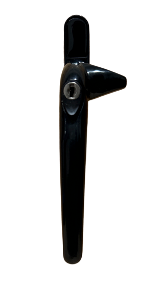 Universal Cockspur Window handle Left Hand Black