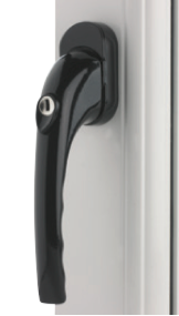 TBT Tilt and turn window handle Black