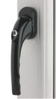 TBT Tilt and turn window handle Black