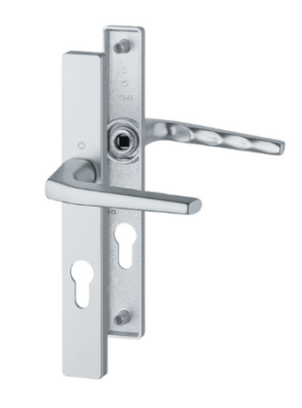 compare product Munster Joinery Door handle Silver Frankfort