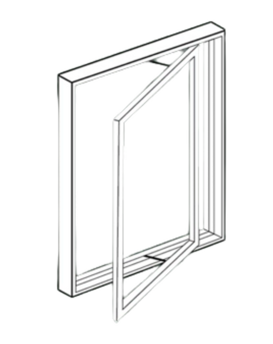 Rationel Side Hung window hinge kit