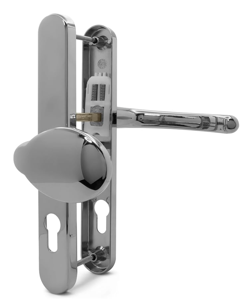 Chrome Lever pad Door Handle