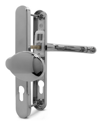 Chrome Lever pad Door Handle