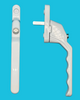 Munster Joinery White  Homewise Right Hand Non Locking Window Handle